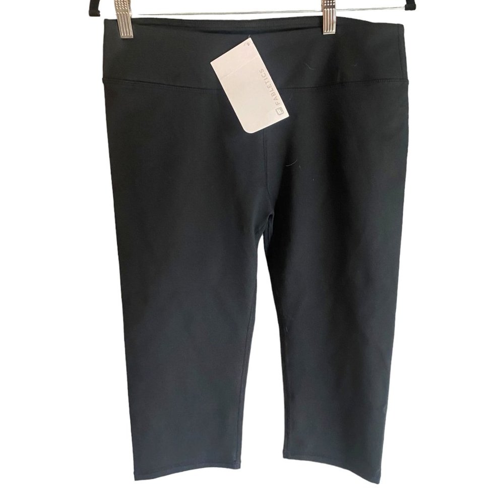 NWT Fabletics Capri Women's Size Large 10/12 Solar Crop - Picture 4 of 9